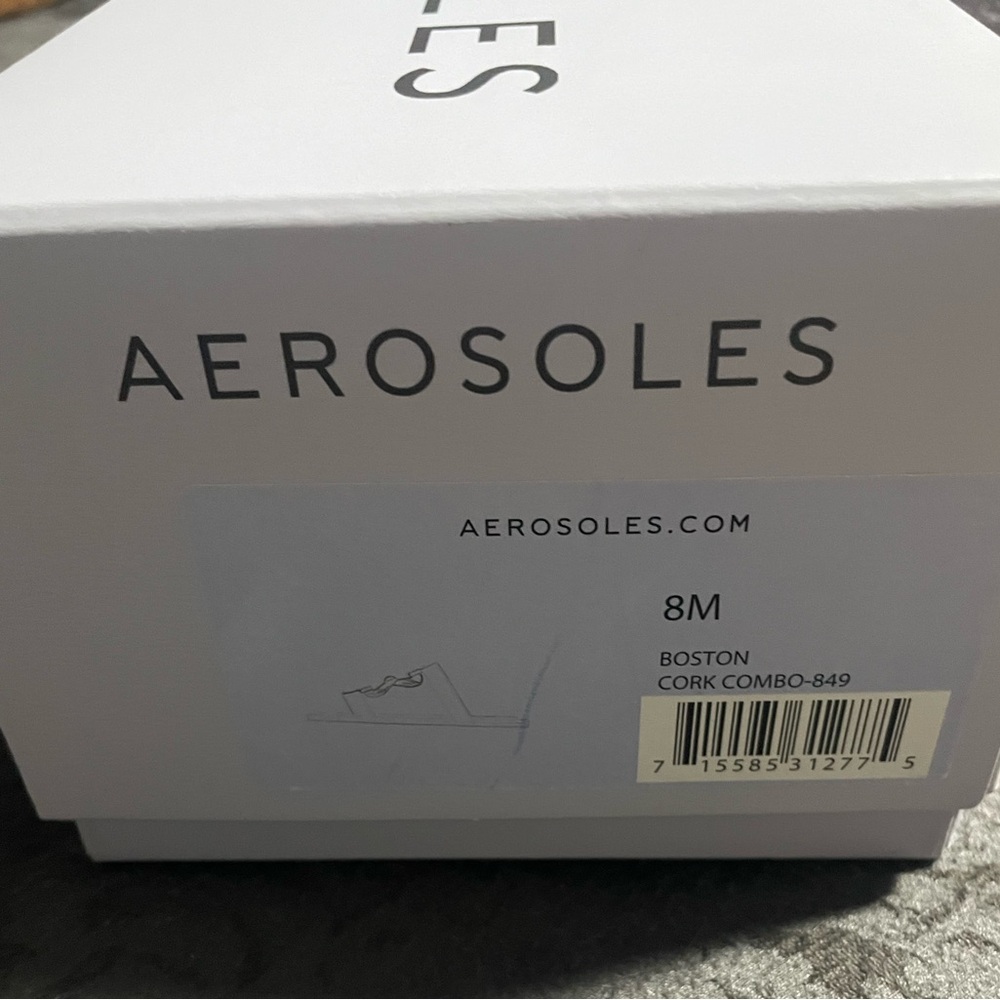 Aerosoles Boston Cork Combo Sandals - Picture 2 of 3